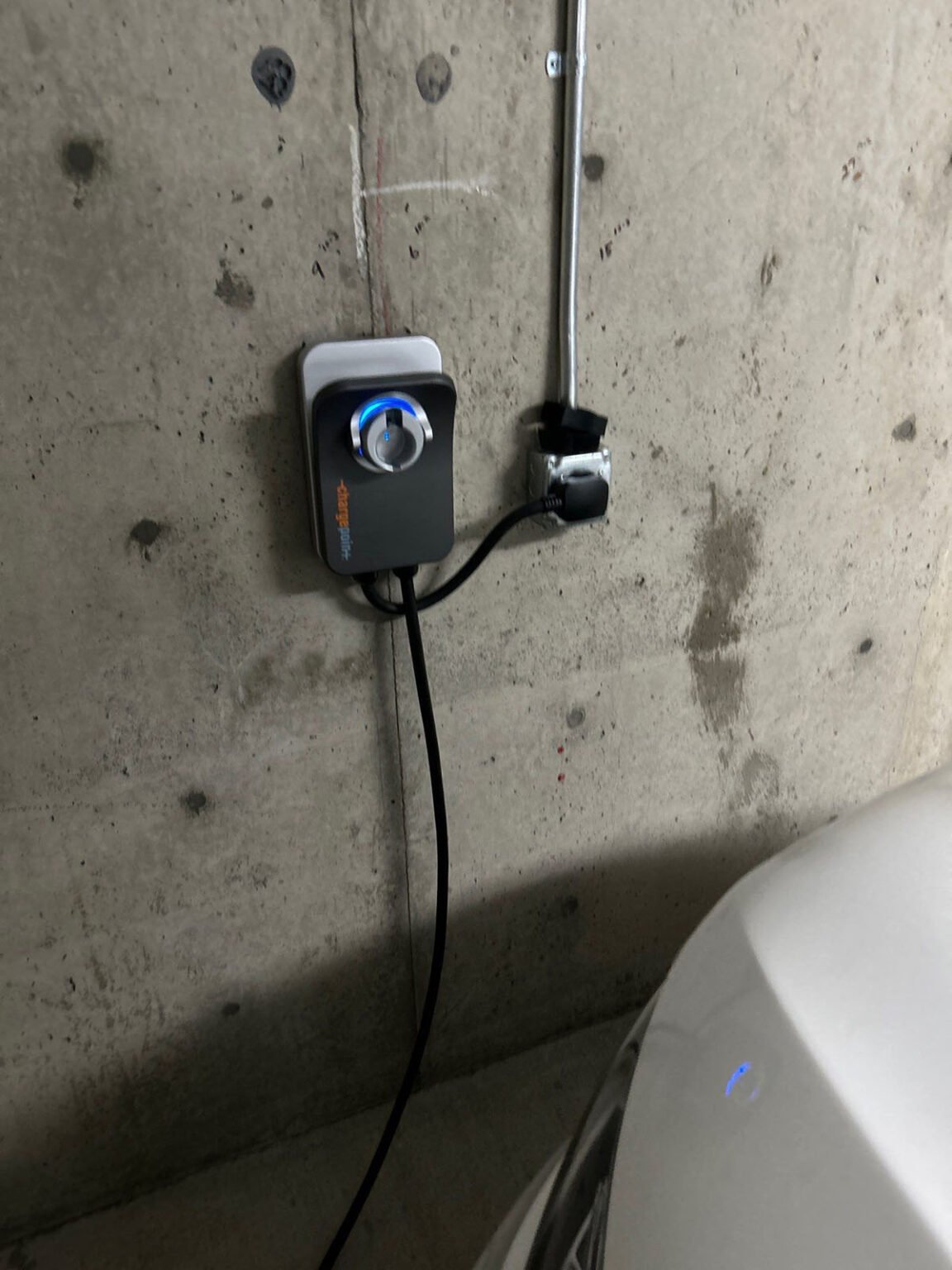Blink EV charger install