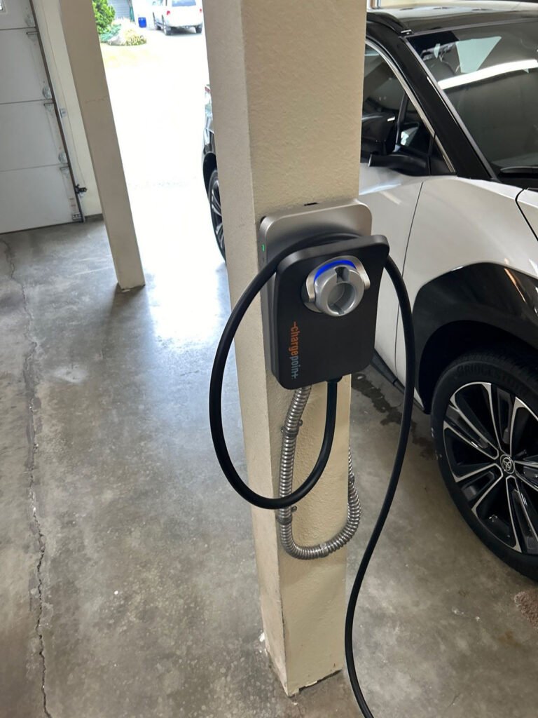 ChargePoint charger installed by Melby EV Solutions
